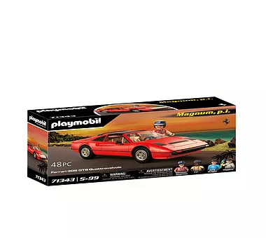 PLAYMOBIL Magnum P I Ferrari 308 GTS Quattrovalvole Keine Farbe